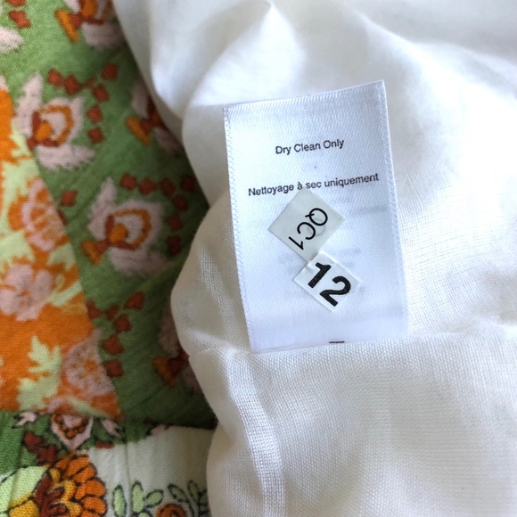 Sold Coldwater Creek Patchwork Tiered Pull On Multicolored Maxi Skirt (PL), NWOT - Picture 7 of 8